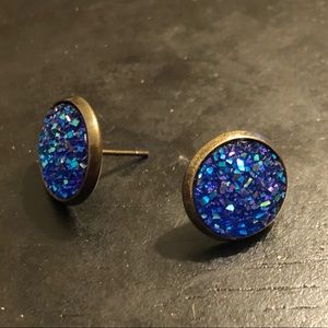 Faux Druzy Earrings
